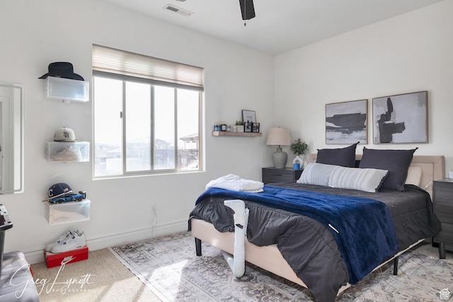 395 W Granite Dr, Washington, UT 84780 - bedroom with a ceiling fan, baseboards, and carpet floors