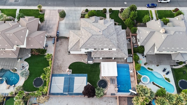 395 W Granite Dr, Washington, UT 84780 - bird's eye view of a pool area