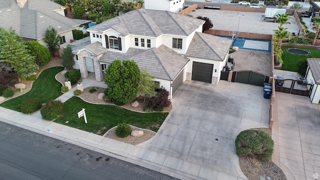 395 W Granite Dr, Washington, UT 84780 - aerial view of property and surrounding area