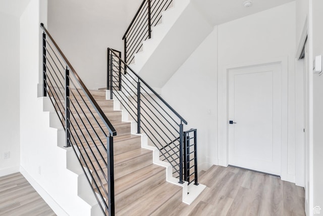 5328 W Dosh Ln Unit 40, Highland, UT 84003 - stairs with wood finished floors