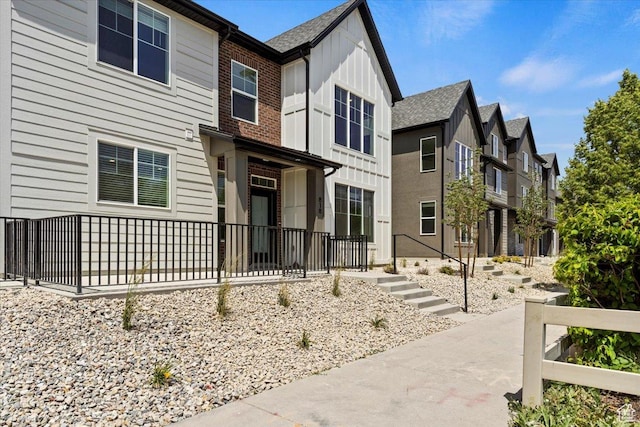 818 W 1100 N Unit 140, North Salt Lake, UT 84054 - view of front facade featuring board and batten siding and a residential view
