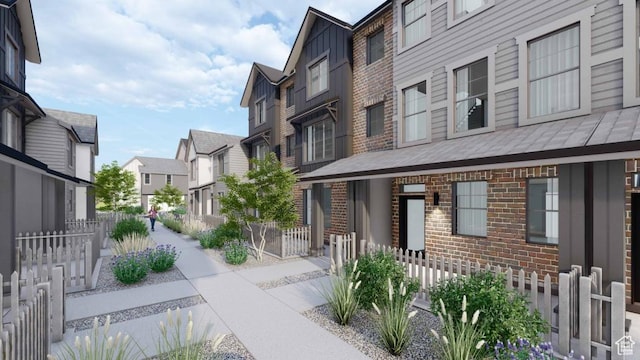 view of home's community with a residential view