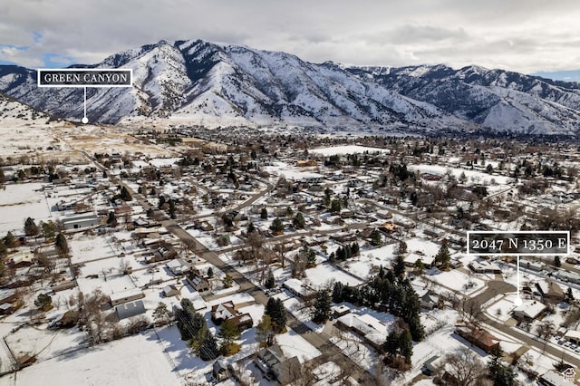 2047 N 1350 E, North Logan, UT 84341 - view of mountain backdrop with nearby suburban area