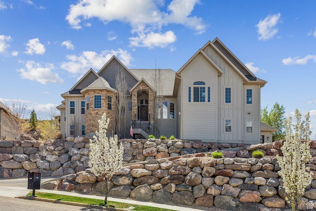 1908 N Callaway Dr, Heber City, UT 84032 - view of front of property featuring board and batten siding