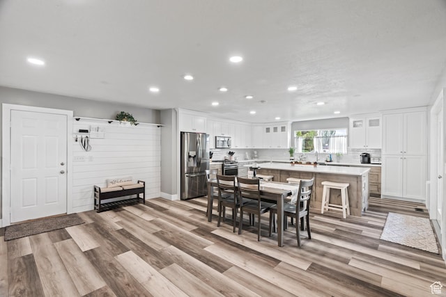 2490 W 12195 S, Riverton, UT 84065 - dining area with recessed lighting and wood finished floors