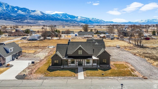501 W 2300 S, Richfield, UT 84701 - birds eye view of property with a residential view and a mountain view