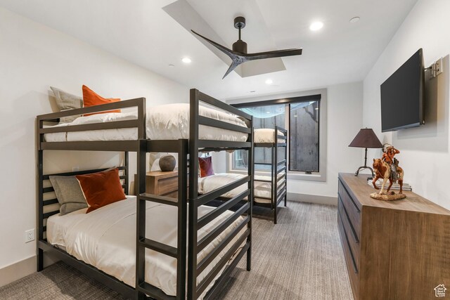 4371 Frost Haven Rd, Park City, UT 84098 - carpeted bedroom with recessed lighting and baseboards
