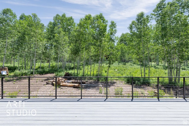 11472 E Marigold Ln, Heber City, UT 84032 - view of wooden terrace