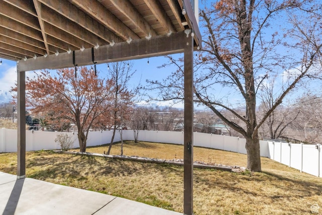 2172 S Dakota Ave, Provo, UT 84606 - view of yard with a patio area and a fenced backyard