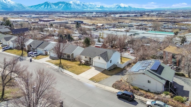 2172 S Dakota Ave, Provo, UT 84606 - bird's eye view featuring a residential view and a mountain view