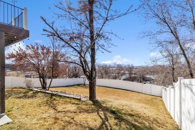 2172 S Dakota Ave, Provo, UT 84606 - view of yard with a fenced backyard