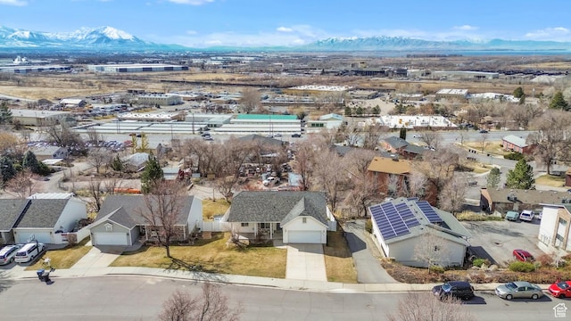 2172 S Dakota Ave, Provo, UT 84606 - drone / aerial view with a residential view and a mountain view