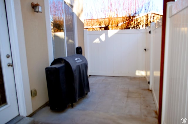 623 W Villa Bluff Dr, Sandy, UT 84070 - view of patio / terrace featuring grilling area and fence