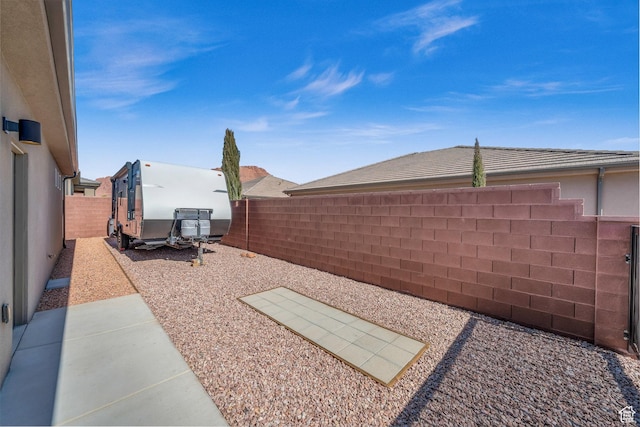 530 W Cougar Way, Ivins, UT 84738 - view of yard featuring a fenced backyard