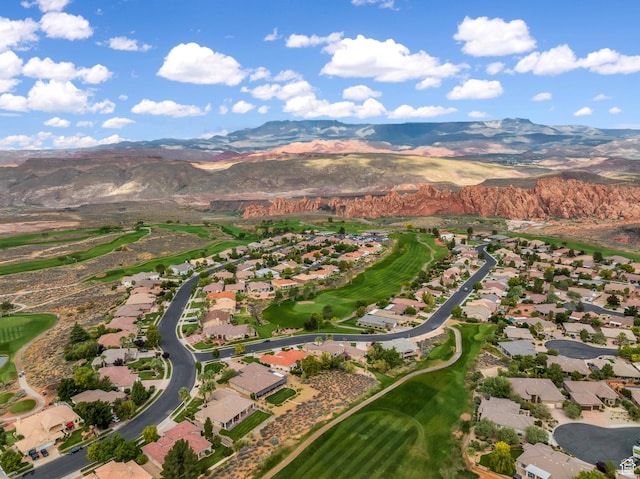 806 N 2500 W, Hurricane, UT 84737 - birds eye view of property with a residential view and a mountain view