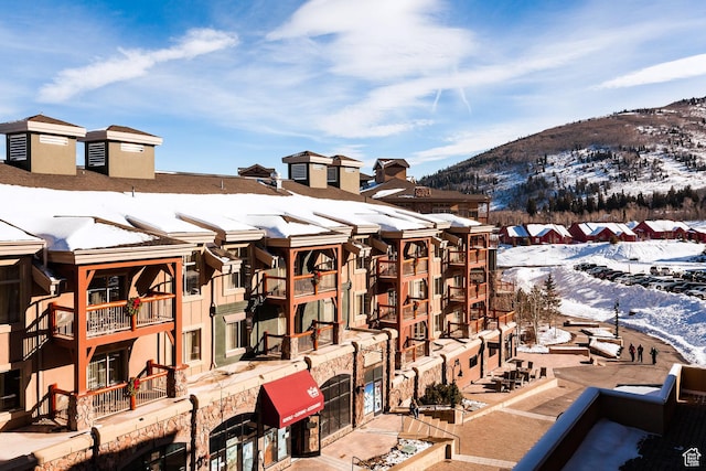 3720 N Sundial Ct Unit C007, Park City, UT 84098 - snow covered building featuring a mountain view