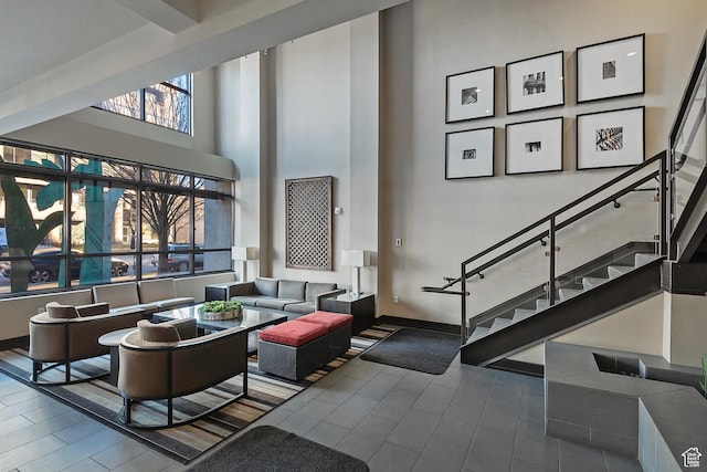 350 S 200 E Unit 404, Salt Lake City, UT 84111 - building lobby featuring stairs