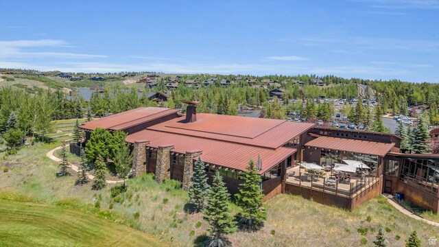 6379 W Golden Bear Loop, Park City, UT 84098 - drone / aerial view