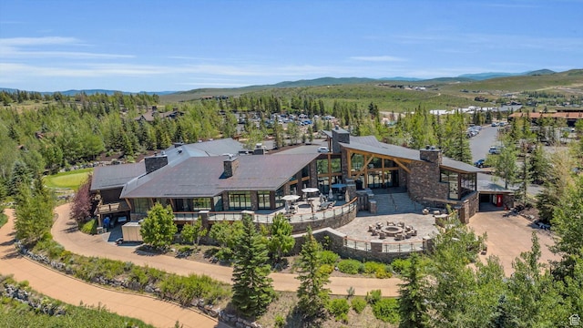 6379 W Golden Bear Loop, Park City, UT 84098 - bird's eye view featuring a mountain view