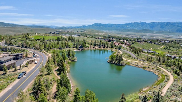 6379 W Golden Bear Loop, Park City, UT 84098 - bird's eye view featuring a water and mountain view