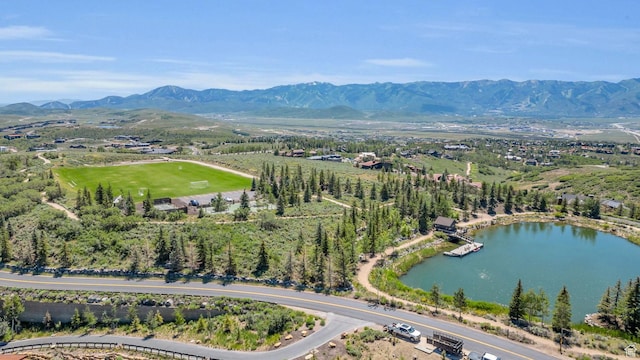 6379 W Golden Bear Loop, Park City, UT 84098 - bird's eye view with a water and mountain view