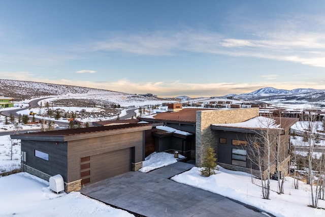 6379 W Golden Bear Loop, Park City, UT 84098 - exterior space featuring a mountain view and driveway