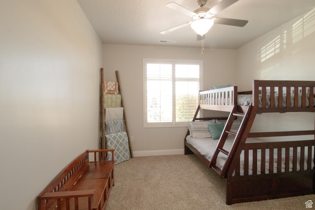 529 E Dry Ln, Washington, UT 84780 - bedroom featuring carpet floors, baseboards, and a ceiling fan