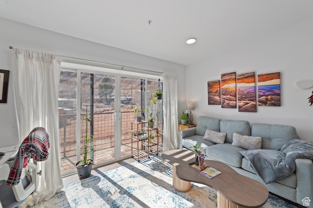 view of living room