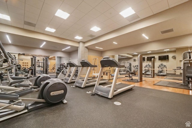 35 E 100 S Unit 1109, Salt Lake City, UT 84111 - view of exercise room
