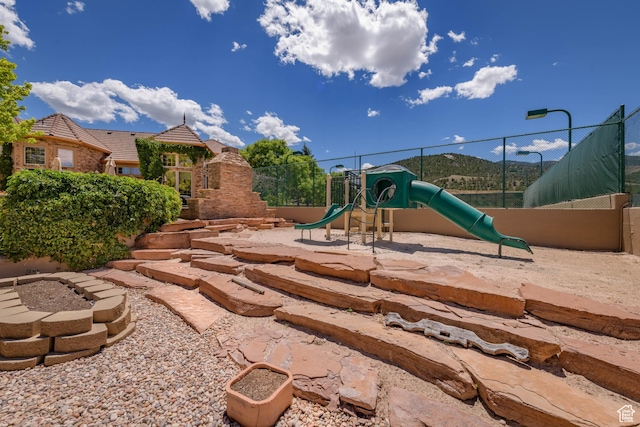 290 E 200 S, Parowan, UT 84761 - communal playground with fence