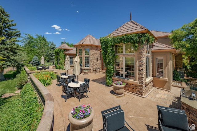 290 E 200 S, Parowan, UT 84761 - view of patio featuring outdoor dining area