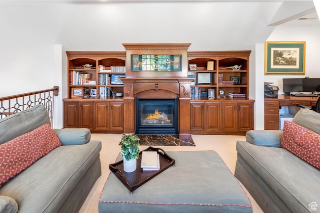 290 E 200 S, Parowan, UT 84761 - living room with a premium fireplace