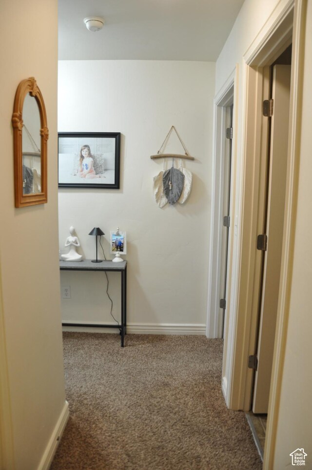 10611 S Oquirrh Lake Rd W, South Jordan, UT 84009 - corridor with carpet floors and baseboards
