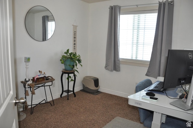 10611 S Oquirrh Lake Rd W, South Jordan, UT 84009 - carpeted office with a wealth of natural light and baseboards