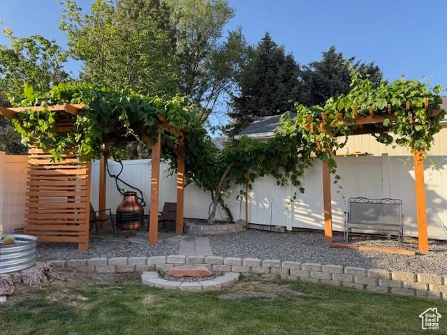 10063 N Poplar Ct, Cedar Hills, UT 84062 - rear view of house featuring a fenced backyard