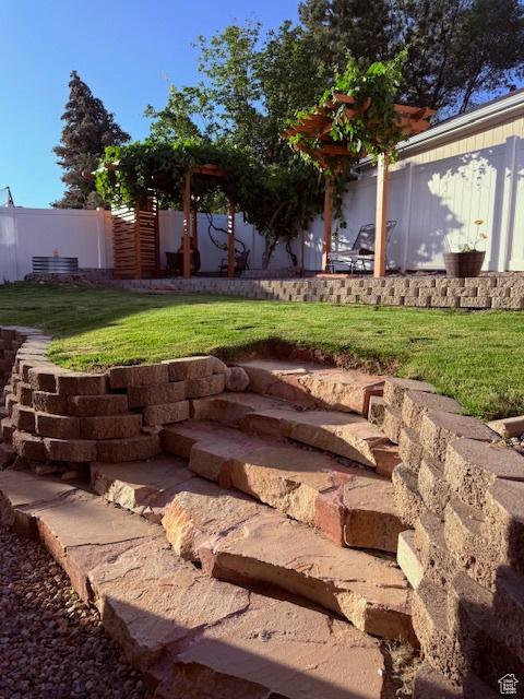 10063 N Poplar Ct, Cedar Hills, UT 84062 - view of yard