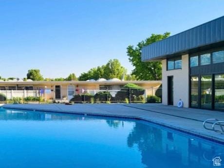 view of community pool