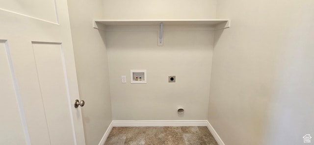 3392 E Stillwater, Eagle Mountain, UT 84005 - laundry room featuring laundry area, baseboards, hookup for a washing machine, carpet flooring, and hookup for an electric dryer