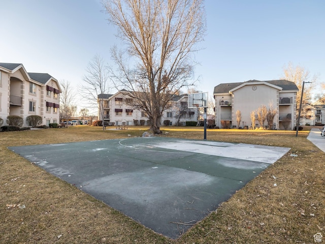 177 S 1050 W Unit 19, Provo, UT 84601 - view of sport court featuring community basketball court, a residential view, and a yard