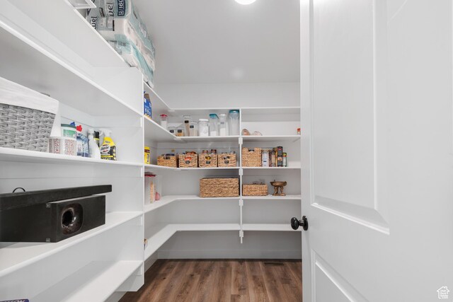 view of pantry