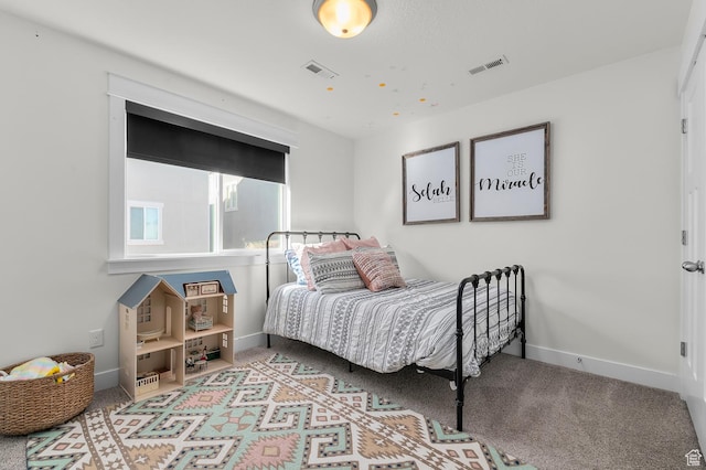 4927 W Yellow Topaz Dr, Herriman, UT 84096 - carpeted bedroom with visible vents and baseboards
