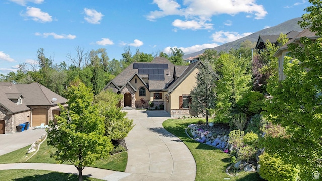 267 E Lucky Star Way, Farmington, UT 84025 - surrounding community featuring a mountain view and a yard