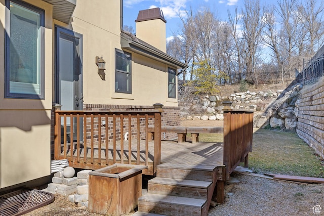 267 E Lucky Star Way, Farmington, UT 84025 - view of wooden terrace