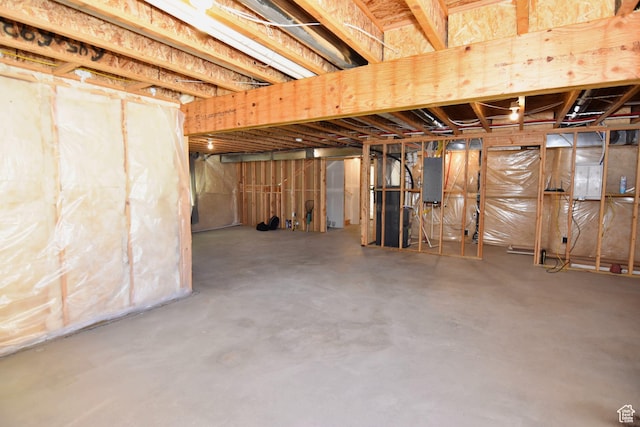 2292 N Elderberry Dr W, Saratoga Springs, UT 84045 - unfinished below grade area with electric panel