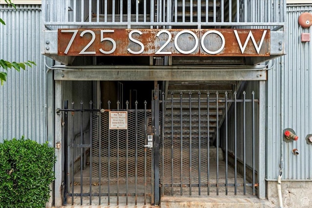 view of gate