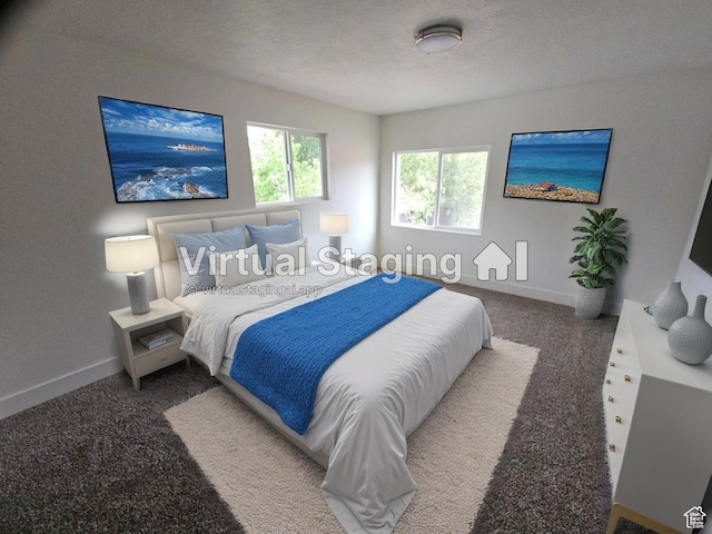 524 N 200 W, Tooele, UT 84074 - carpeted bedroom with a textured ceiling