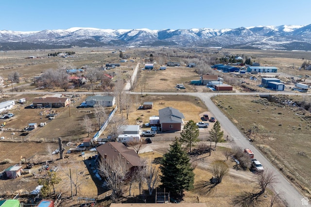 879 E Main St, Mount Pleasant, UT 84647 - aerial view with a mountain view