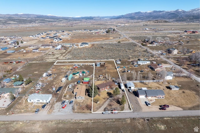 879 E Main St, Mount Pleasant, UT 84647 - drone / aerial view with a mountain view