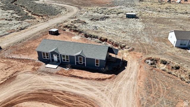 drone / aerial view