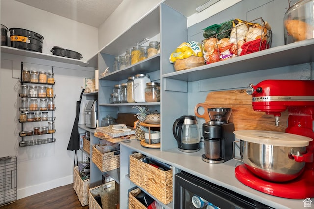 view of pantry